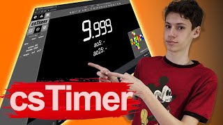 Tutorial  Como Configurar o Cronômetro para Cubo Mágico csTimernet [upl. by Binnie]