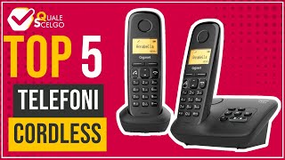 Telefoni cordless  Top 5  QualeScelgo [upl. by Schargel883]