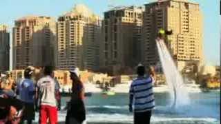 FLYBOARD WORLD CUP QATAR 2013 english version [upl. by Satsok661]