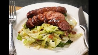 Kielbasa Sausage and Cabbage [upl. by Palila]