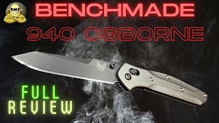 Benchmade 940 Osborne  Full Review  m4 BHQ exclusive [upl. by Haines]