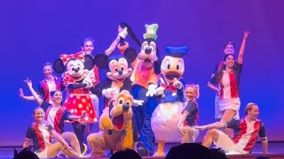 Transatlantic Crew Talent Show Closing Disney Cruise Line Disney Dream 2023 [upl. by Sellihca]