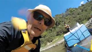 Paddling the Whanganui river North Island New Zealand [upl. by Red]