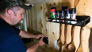 Installing LED lighting at the off grid cabin ￼ [upl. by Nner]