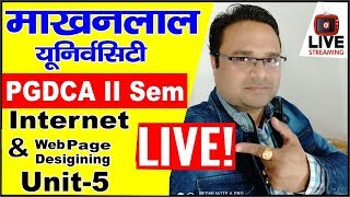 PGDCA 2nd Sem Internet amp Web Page Designing  WordPress Tutorial in Hindi [upl. by Judye257]