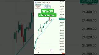 7 November  Nifty 50 Tomorrow Prediction  Market Analysis Tomorrow 7 November  Nifty Prediction [upl. by Torto]