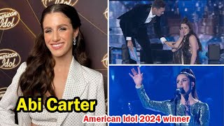 Abi Carter Crowned Winner of American Idol 2024  The Incredible Story Of Abi Carter [upl. by Ayekin]