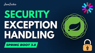 Spring Security Exception Handling  HandlerExceptionResolver  ProblemDetail  JavaTechie [upl. by Nnylecoj]