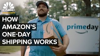 How Amazon Delivers On OneDay Shipping [upl. by Nossaj]