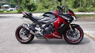 SUZUKI GSXS1000F YOSHIMURA R11 Exterior amp Exhaust Sound [upl. by Frants]