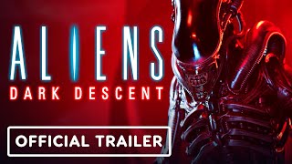 Aliens Dark Descent  Exclusive Official Gameplay Release Date Trailer [upl. by Aibara112]