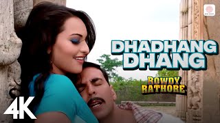 Dhadhang Dhang Official 4K Video  Rowdy RathoreAkshay SonakshiShreya Ghoshal Sajid Wajid 🥁🔥 [upl. by Ned]