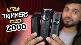 Best Trimmer under 2000 in India 2024 besttrimmer trimmerformen [upl. by Kawasaki]