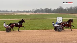 Qualifications Grosbois  Trot attelé  Lot 12 du 181223 [upl. by Fabiano]