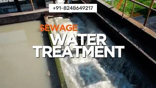 Sewage Water Treatment Waste Water Treatment  918248649217  Water Treatment Plant Tamil Nadu [upl. by Gabrila]