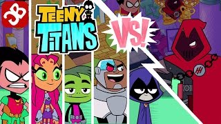 Teeny Titans Team VS The Hooded Hood  iOS  Android  Gameplay Video [upl. by Anitnahs842]