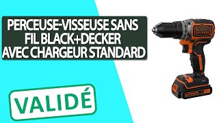 Avis PerceuseVisseuse sans fil à chargeur standard BLACKDECKER [upl. by Anaeirb201]