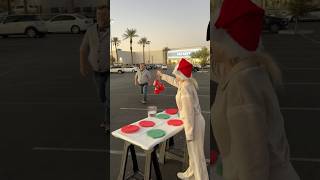 Christmas prize game in public makes people happy and helps them pay bills ￼ [upl. by Allimrac]