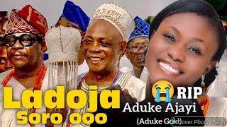 VIDEO CORONATION SPEECH BY ỌBA LADOJA  THE SUDDEN DEATH OF ADUKE GOLD [upl. by Iew]