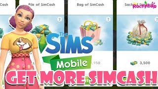 The Sims Mobile How to get more SIMCASH [upl. by Yud]