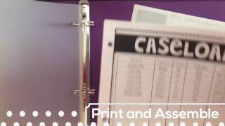 Caseload Management Binder for Special Education Teachers [upl. by Solracsiul]