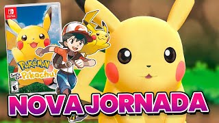 NOVA JORNADA EM POKÃ‰MON LETS GO PIKACHU  RUMO A COMPLETAR A DEX [upl. by Arramahs552]