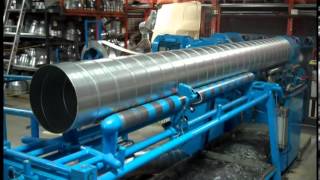 Spiral Pipe Manufacturing Process [upl. by Thay340]