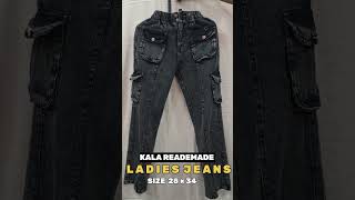 ladies jeans size 28×34 ladies cargo jeans mom fitness jeans 👖 💖👗 [upl. by Kathrine]