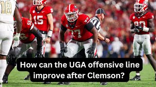 Earnest Greene on where UGAs oline needs to improve [upl. by Nonac918]