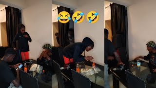 PRANKING MY AFRICAN MUM AND BROTHER 😂😂THEY REALLY FELL FOR IT😂🤣🤣🤣 NurseGlory [upl. by Aleak415]