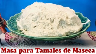 Easy Maseca Masa for Tamales Recipe  StepbyStep Guide  Delicious amp Full of Flavor [upl. by Assyn]