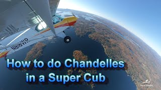 How to do Chandelles in a Super Cub [upl. by Pantheas]