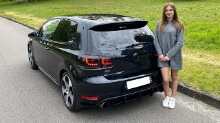 ELLE ROULE EN GOLF 6 GTI PREPARÉE  Et conduit comme JAMAIS😈🔥 [upl. by Farmann]