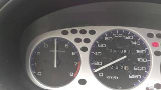 Civic EK B16A 2 Step Launch Control 5500RPM [upl. by Anwahsat]