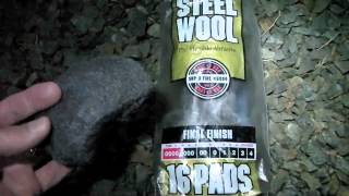 HOW TO Start a Fire with Steel Wool [upl. by Spillar]