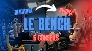 COMMENT DEVENIR UN MONSTRE AU DÉVELOPPÉ COUCHÉ 5 CONSEILS [upl. by Nancie]