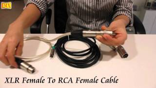 How to DIY XLR to RCA Adapters [upl. by Macy902]