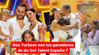 Dúo Turkeev son los ganadores de de Got Talent España 7 [upl. by Koosis666]