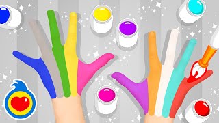 🙌 Lets Paint Our Hands In Bright Colors ♫ Playful Learning ♫ Plim Plim  The Kindness Hero [upl. by Zelig488]