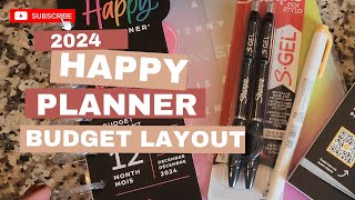 NEW 2024 Happy Planner Budget Happy Planner Review budget planner [upl. by Amej]