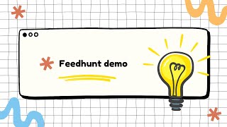 Feedhunt Demo [upl. by Lahcim]