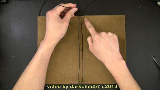 DIY Refillable leather journal cover with elastic tie [upl. by Sivle]