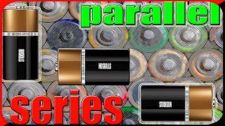 Connect batteries in series and parallel for battery pack [upl. by Norford812]