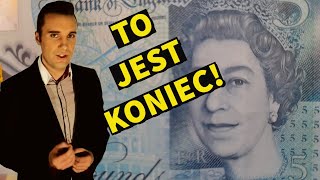 Funt Złoty po 8 zł Polacy sprzedają Mieszkania w UK Upadek GBP Emerytur Koniec Pracy w UK [upl. by Annabelle]