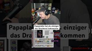 Papaplatte hat als einziger in Craft Attack 12 das Drachenei im End bekommen papaplatte [upl. by Lura318]