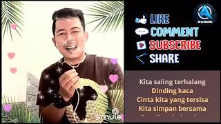 Dinding kaca  karaoke duet cewe cowo  SMULE [upl. by Eninahpets]