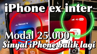 Sinyal iPhone Hilang  IMEI ke Blokir ini Solusinya [upl. by Waverly]