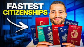 12 Fastest Countries for Citizenship by investment [upl. by Ardussi]