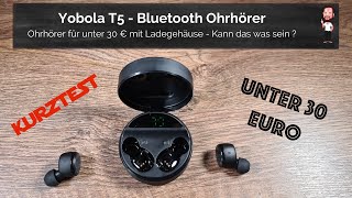 Yobola T5  Bluetooth Kopfhörer  Ist das eine günstige Alternative zu den Galaxy Buds [upl. by Eseerehc119]