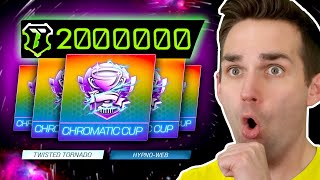 THE BIGGEST CHROMATIC CUP OPENING EVER quotLUCKYquot 2 Million Rocket League Tourney Credits [upl. by Etiam330]